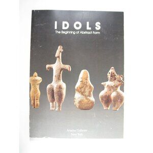 Idols Beginning Of Abstract Form Ariadne Galleries 1989 Spike Preziosi Masheck